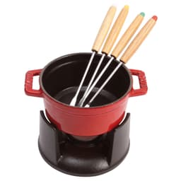 STAUB | SPECIALITIES - Mini Fondue Set - Ø 100mm - Kirsch-Rot