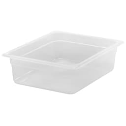 (6 Stück) CAMBRO | CAMWEAR® -  Polypropylen GN 1/2 Behälter - milchig - Tiefe: 100mm