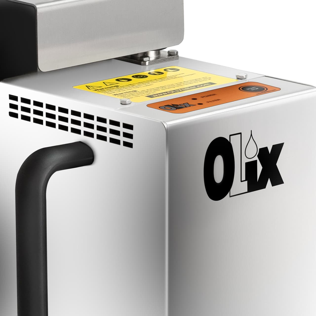 OLIX | L Tragbarer Frittierölfilter - 100 Liter/Minute - für ab 20 Liter Fritteusen