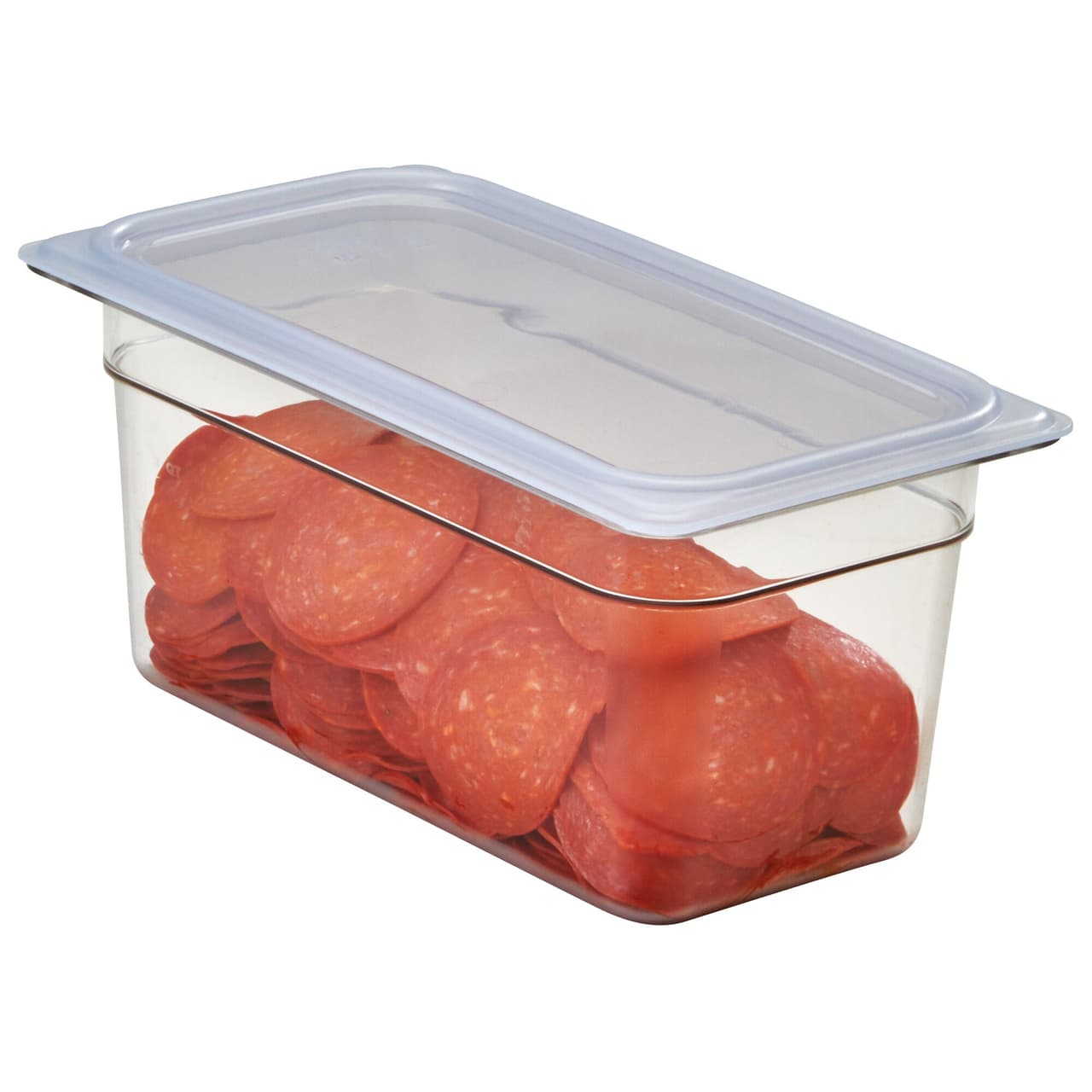 (6 Stück) CAMBRO | CAMWEAR® -  Polypropylen GN-Deckel 1/3 - luftdicht - milchig