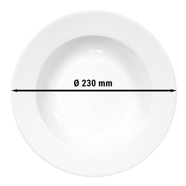 (6 Stück) SELTMANN WEIDEN | Teller tief - Ø 230mm