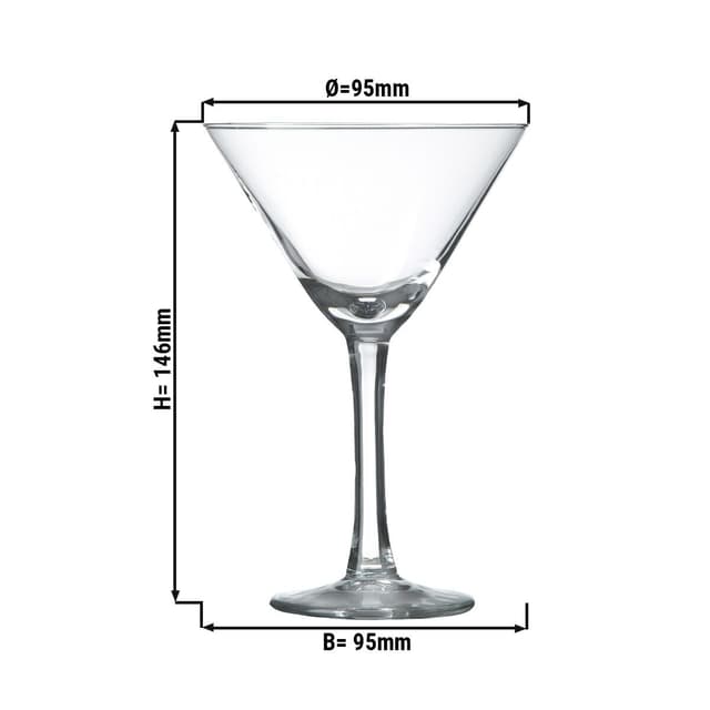 (6 Stück) Cocktailglas - SPECIALS - 190 ml