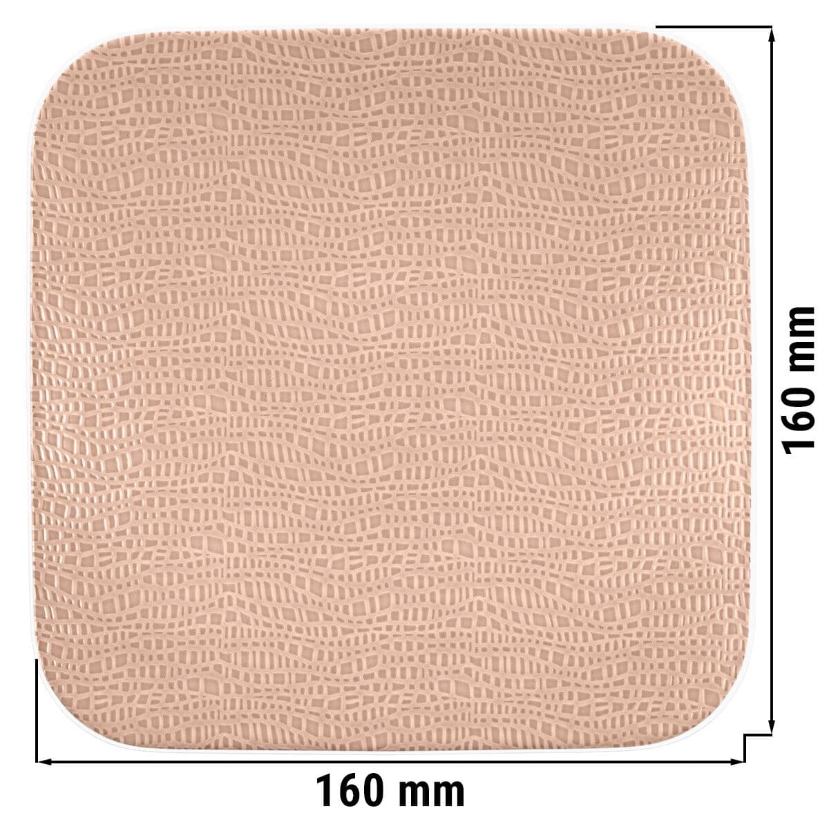 (6 Stück) SELTMANN WEIDEN | Coupteller flach eckig - 165x165mm