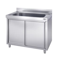 Topfspülschrank - 1200x700mm - mit 1 Becken