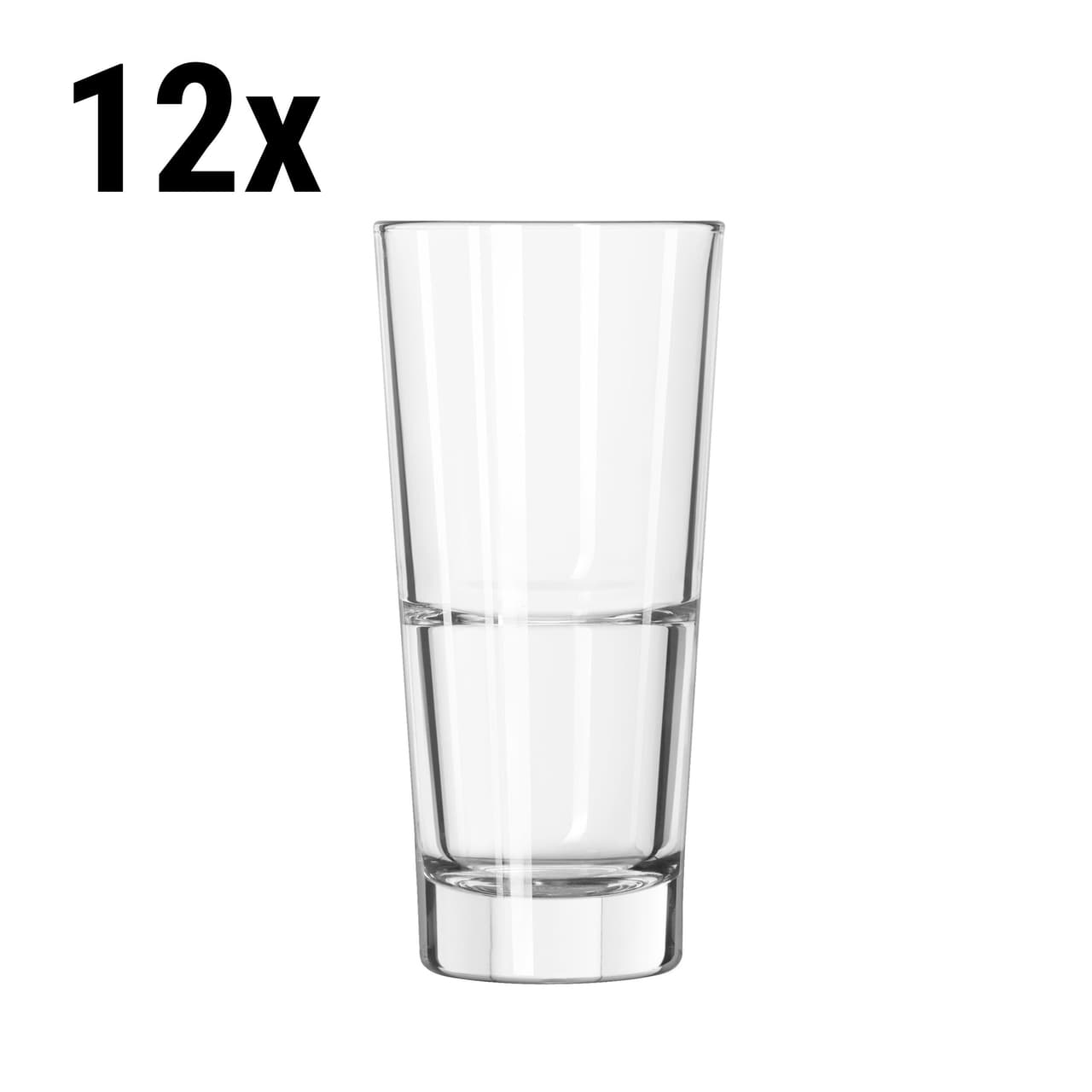 (12 Stück) Longdrinkglas - GILDE - 355 ml - Transparent