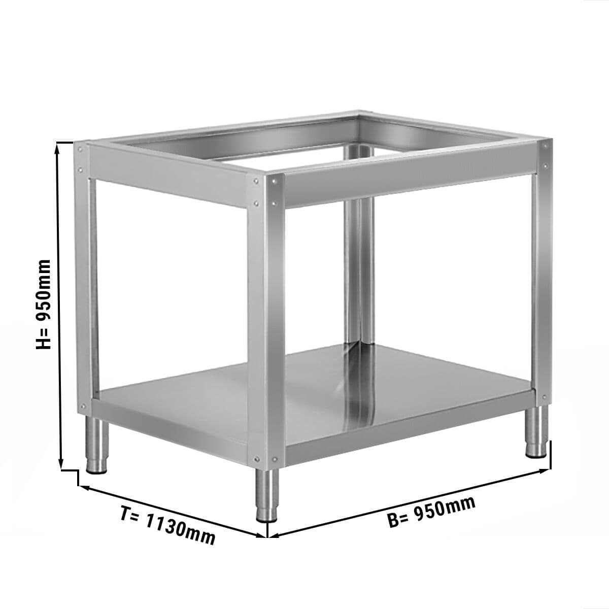 Untergestell - für Pizzaofen PEP66T, PEP66TD & PEP66TTC