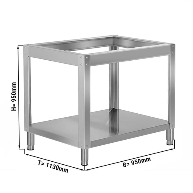 Untergestell - für Pizzaofen PEP66T, PEP66TD & PEP66TTC