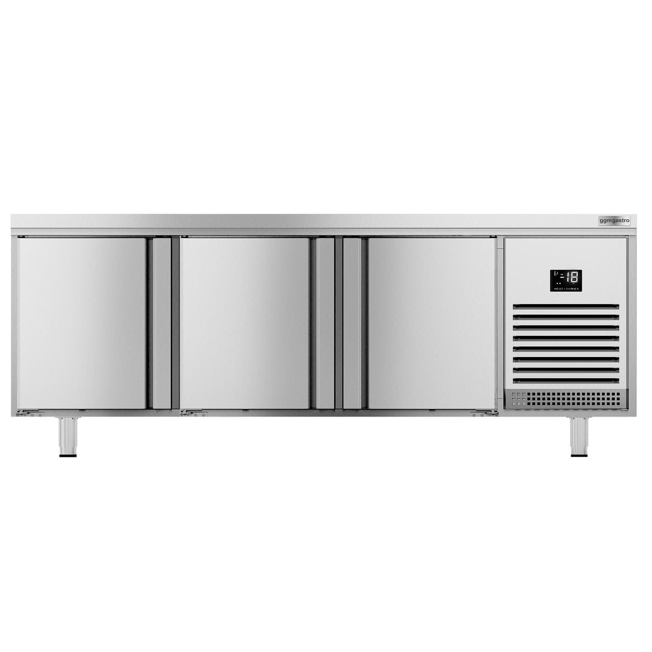 Bäckereitiefkühltisch Premium PLUS - 2185x800mm - mit 3 Türen