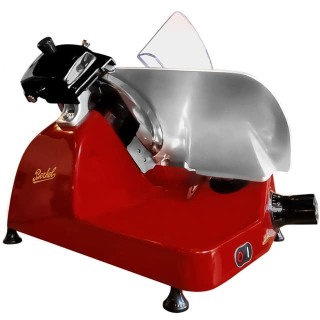 BERKEL | Aufschnittmaschine Pro Line als Schwerkraftschneider - 330 Watt - Messer: Ø 250mm - Rot