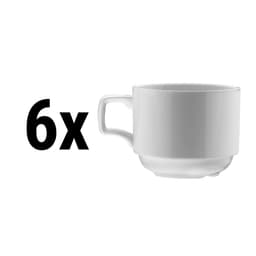 (6 Stück) SEA WAVE - Kaffee-/ Teetasse - 120 cc