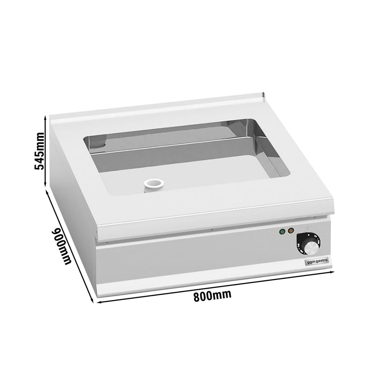 Elektro Multifunktionsbräter - 9,6 kW - 24 Liter