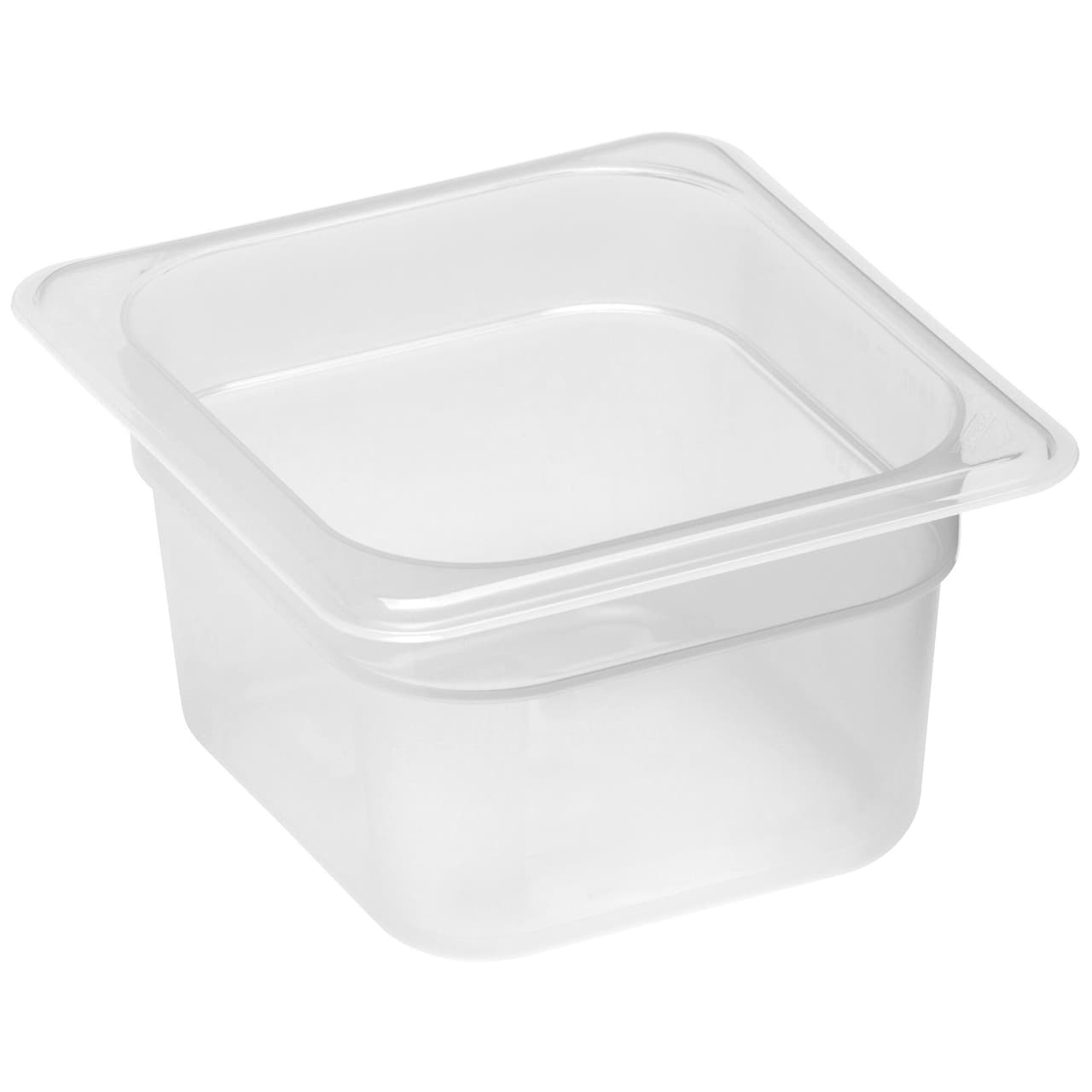 (6 Stück) CAMBRO | CAMWEAR® -  Polypropylen GN 1/6 Behälter - milchig - Tiefe: 100mm