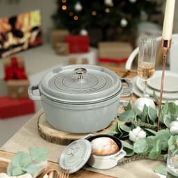 STAUB | LA COCOTTE - Cocotte - Ø 220mm - Gusseisen - Graphit-Grau