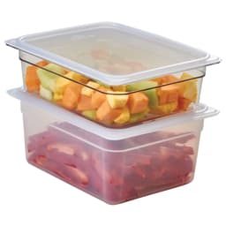 (6 Stück) CAMBRO | CAMWEAR® -  Polypropylen GN 1/2 Behälter - milchig - Tiefe: 150mm