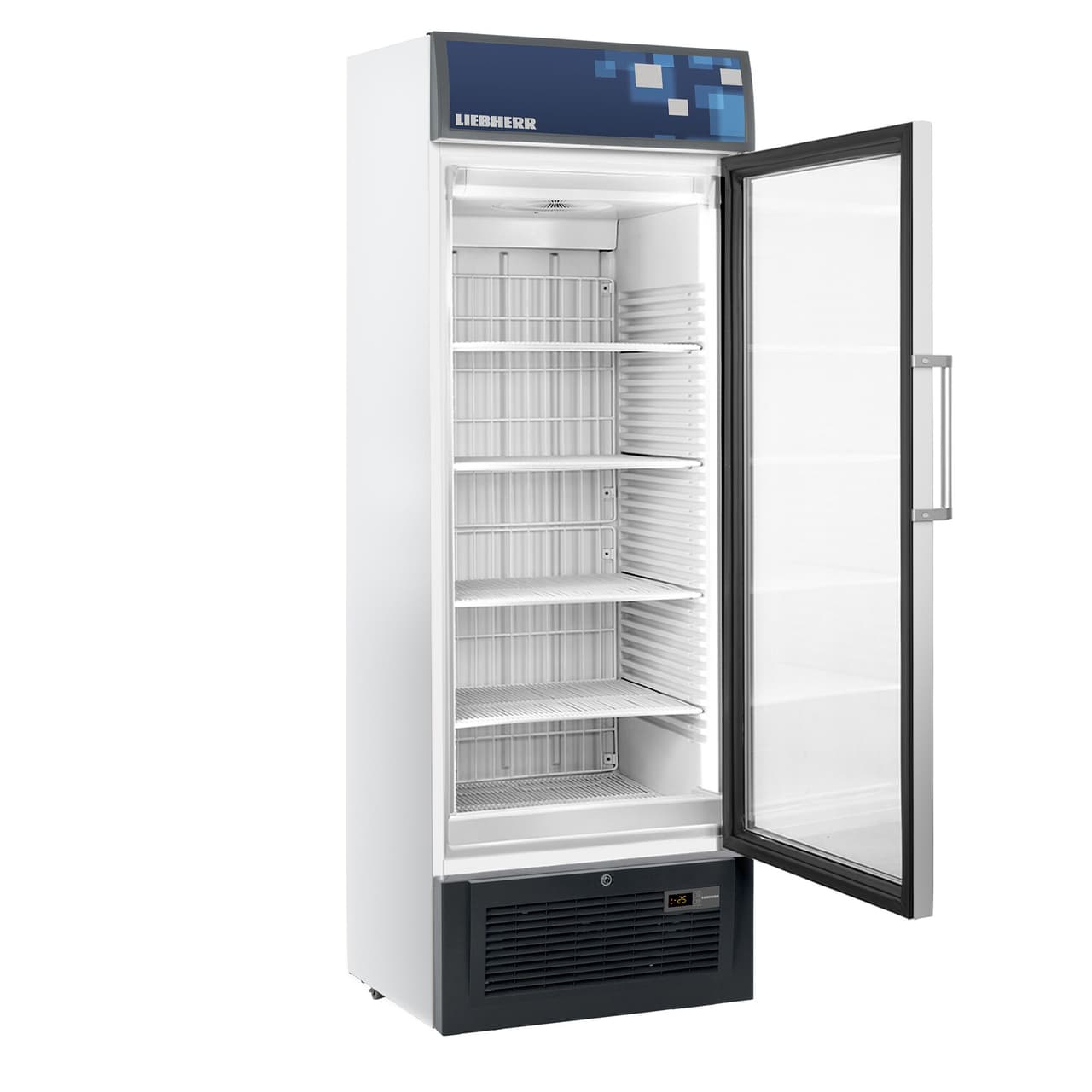 LIEBHERR | Tiefkühlschrank - 307 Liter - mit 1 Glastür - Weiß