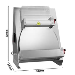 Teigausroller - für 400mm Pizzateig