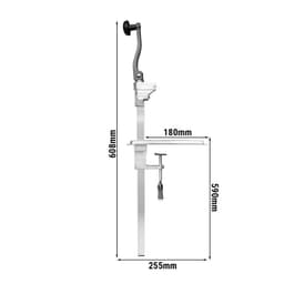 Manueller Tischdosenöffner - Stablänge 480mm