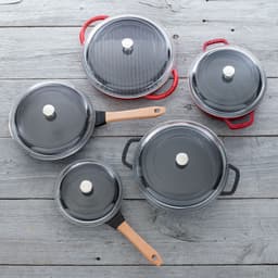 STAUB | BRAISERS - Bräter mit Glasdeckel - 280mm - Gusseisen - Schwarz