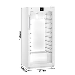 LIEBHERR | Bäckerei-Kühlschrank PERFORMANCE - 360 Liter - EN 60x40 - Innen Kunststoff - mit 1 Glastür - Weiß