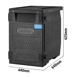 CAMBRO | CAM GOBOX® -  Frontloader - GN 1/1 - Schwarz