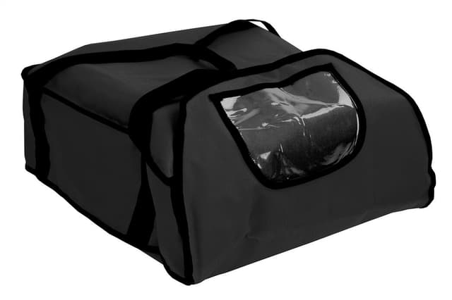 Pizzabag / Isoliertasche - für 5 Pizzakartons 43x43cm - Schwarz