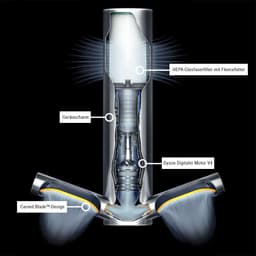 DYSON | AIRBLADE 9kJ - Händetrockner mit Sensor & HEPA-Filter - Edelstahl gebürstet