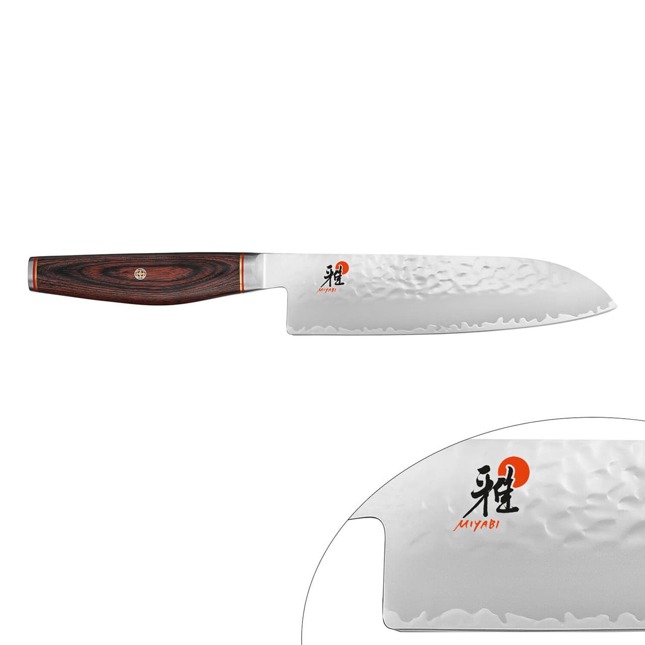 MIYABI | 6000 MCT - Santoku - Klinge: 180mm