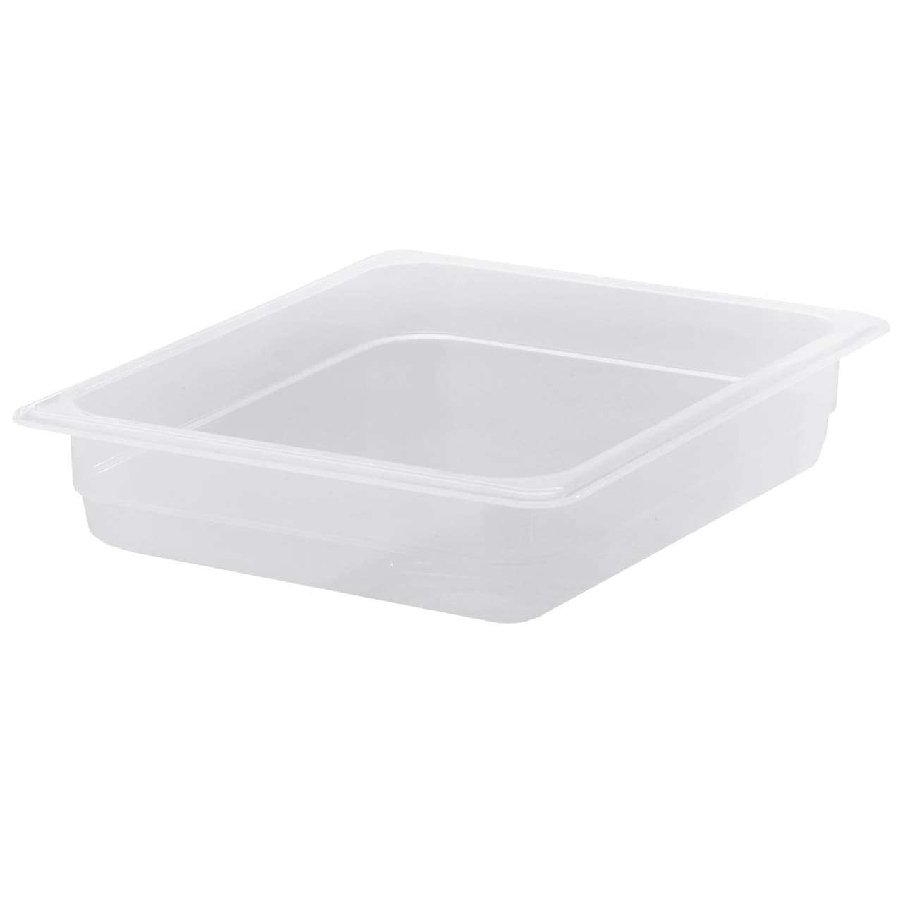 (6 Stück) CAMBRO | CAMWEAR® -  Polypropylen GN 1/2 Behälter - milchig - Tiefe: 65mm