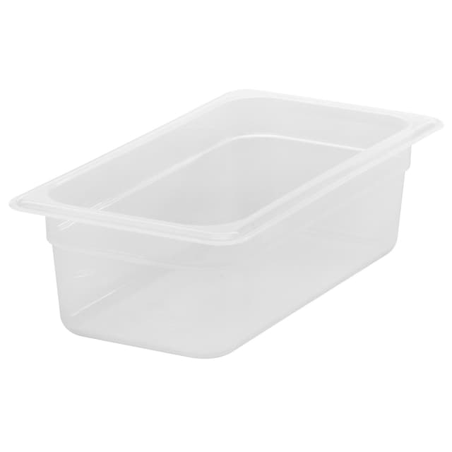 (6 Stück) CAMBRO | CAMWEAR® -  Polypropylen GN 1/3 Behälter - milchig - Tiefe: 100mm