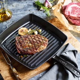 STAUB | GRILL PANS - American Grill - 260x260mm - Gusseisen - Schwarz