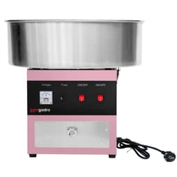 Zuckerwattemaschine - Ø 520mm - 950 Watt - Rosa - inkl. Spuckschutz