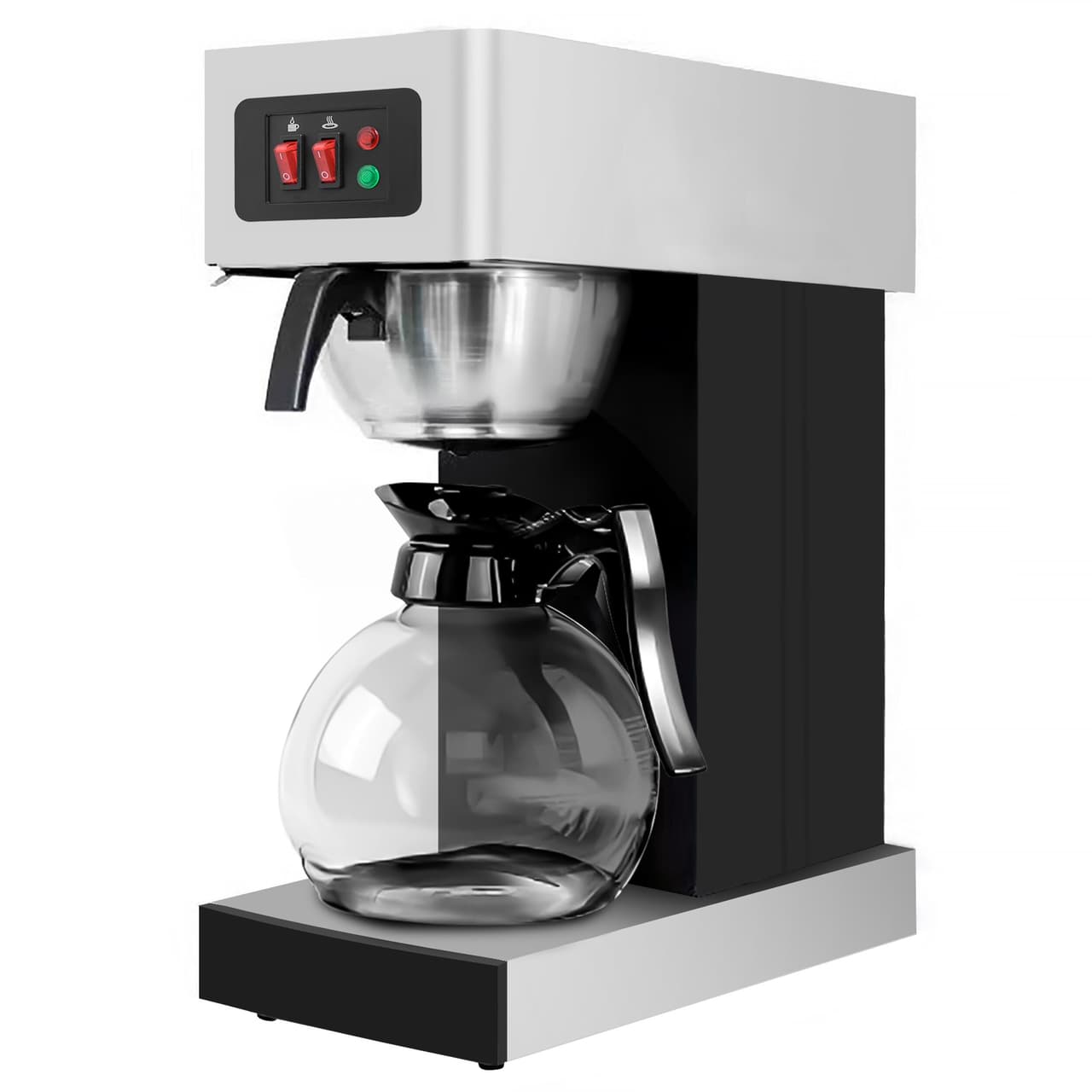 Filterkaffeemaschine - 1,8 Liter - 2 kW - inkl. 2 Glaskannen