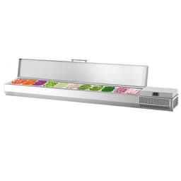 Kühlaufsatzvitrine Premium PLUS - 2300x353mm - 11x GN 1/4