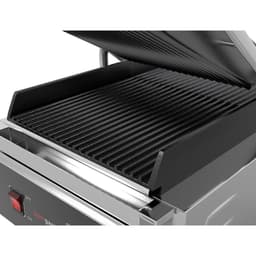 Kontaktgrill - 1,8 kW - Digital - oben & unten Gerillt - Grillfläche: 230x220mm