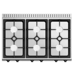 Gasherd - 36 kW - 6 Hochleistungsbrenner