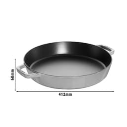 STAUB | PANS - Paella Pfanne - Ø 340mm - Gusseisen - Graphit-Grau