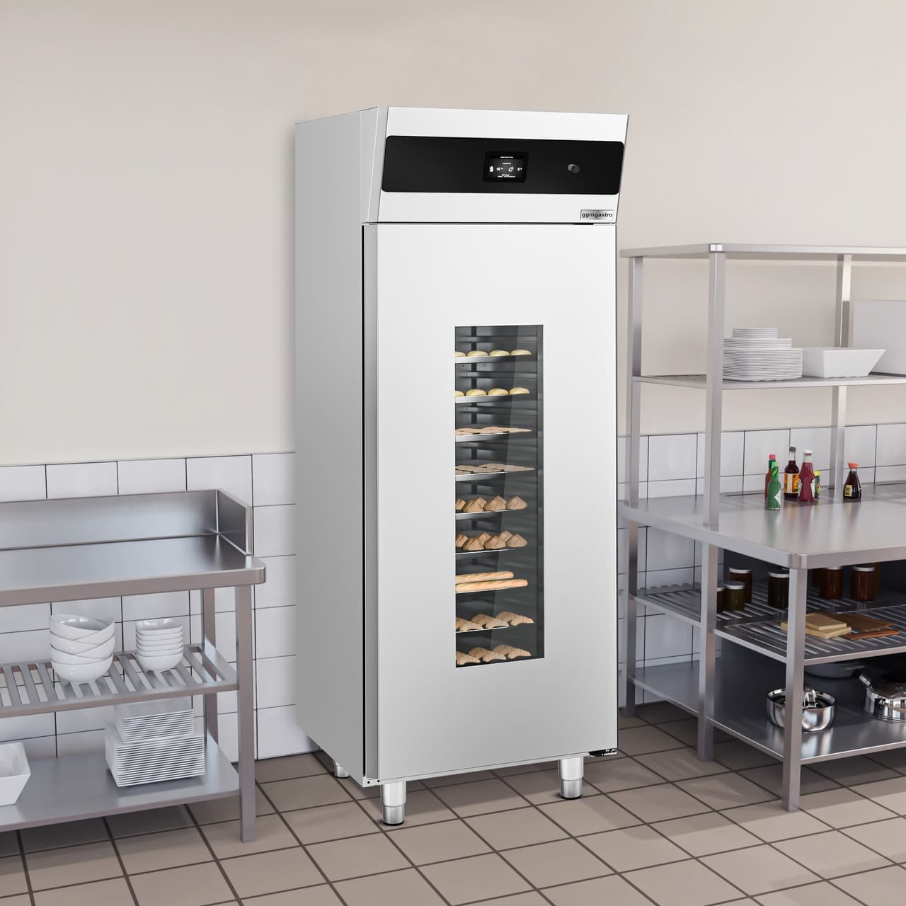 Bäckerei Gärautomat PREMIUM - 800x980mm - 1 Tür - für Fermentation