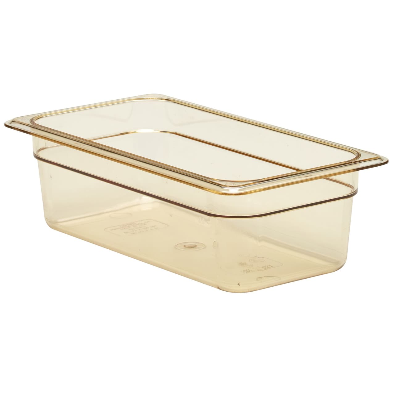 (6 Stück) CAMBRO | H-PAN™ -  Hitzebeständige GN 1/3 Behälter - Bernstein - Tiefe: 100mm