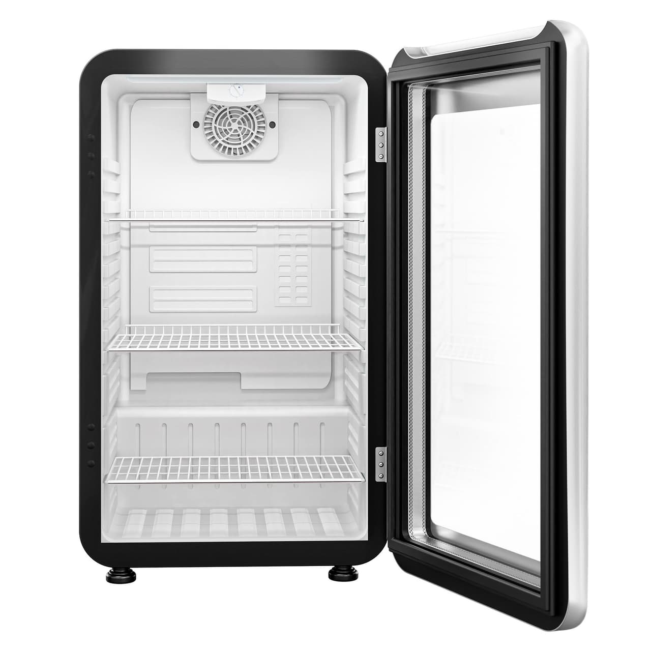 Minibar-Kühlschrank - 500mm - 120 Liter - mit 1 Glastür