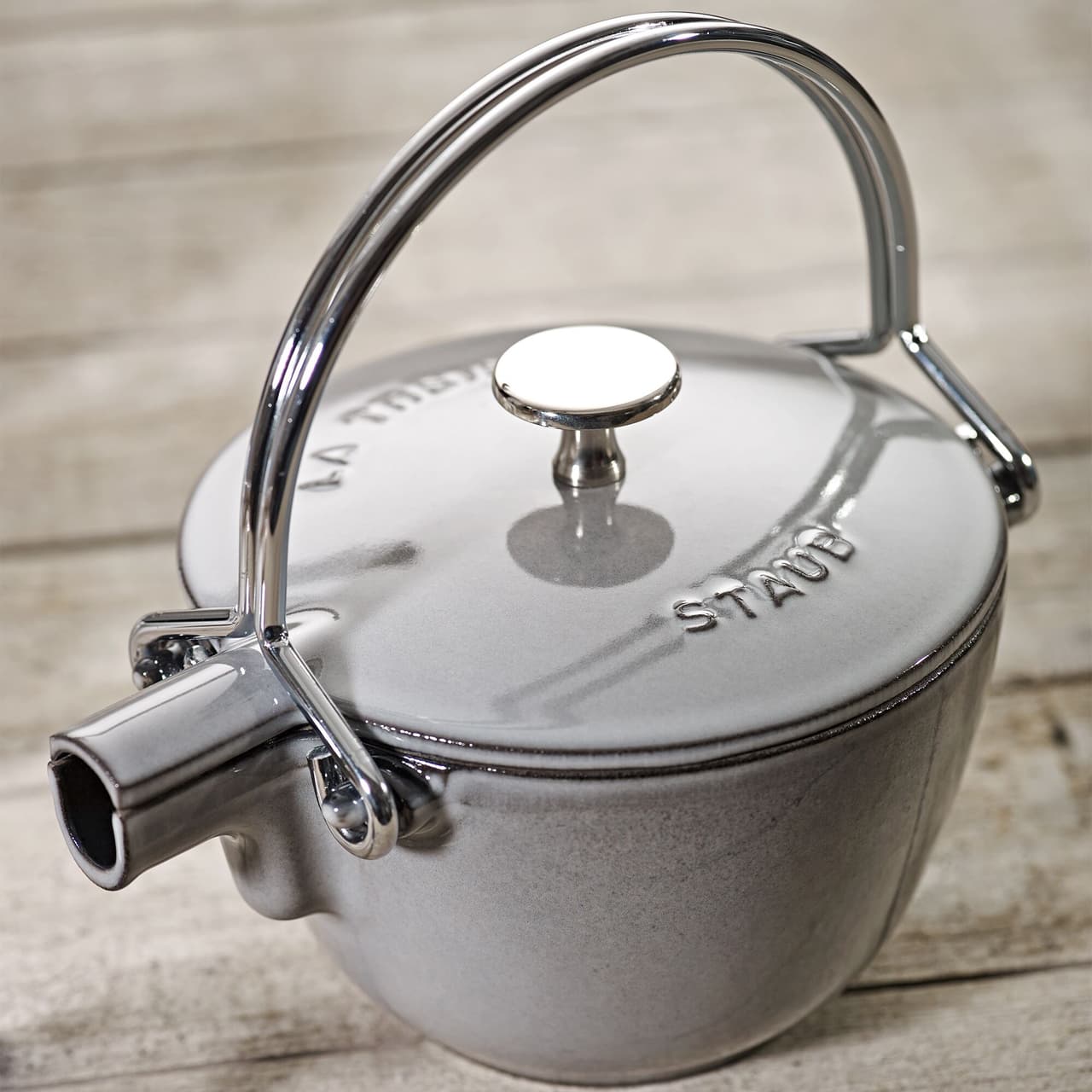 STAUB | SPECIALITIES - Teekanne - 1,1 Liter - Gusseisen - Graphit-Grau