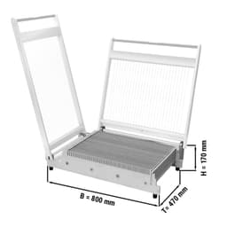 Pralinenschneider - doppelt - ohne Schneiderahmen