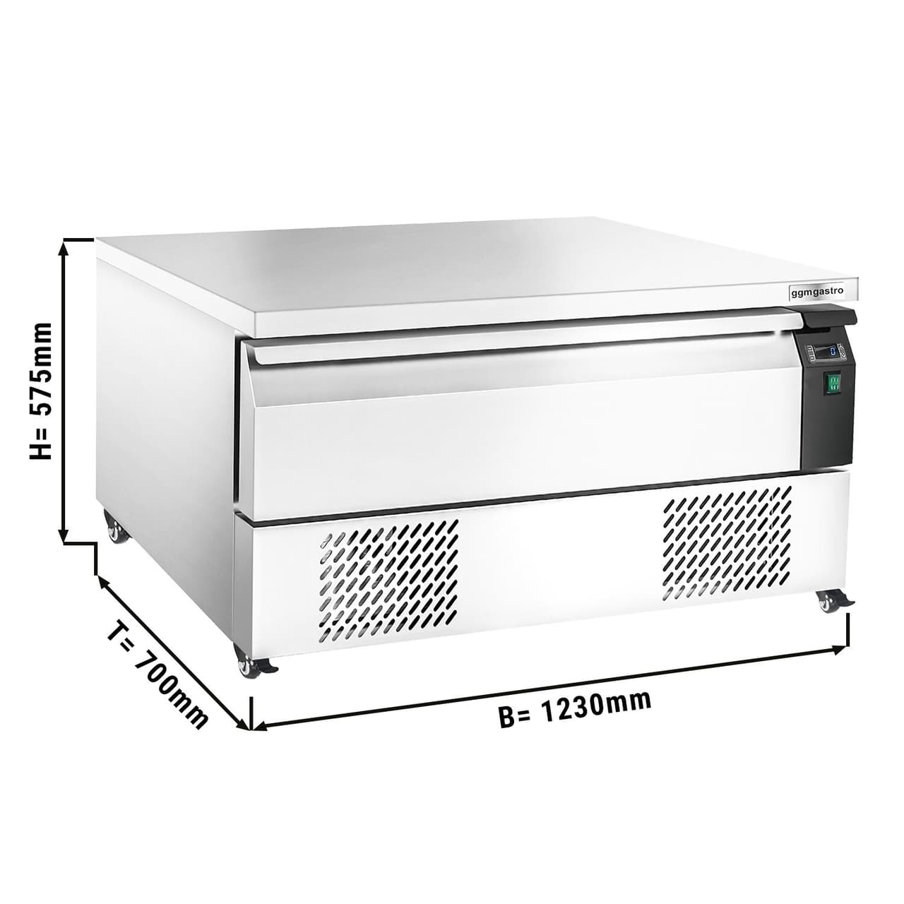 Tiefkühl/Kühl-Unterbau Kombination -22 ~ +8°C - 1230mm - 1 Schublade