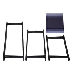 (3 Stück) Beistell-/ Couchtisch Set - klappbar Höhe: 700, 900 & 1200mm