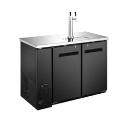 Bierkühler mit Zapfhahn - 2x50 L Fässer - 1240x620mm