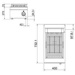 Elektrogrill - 4 kW