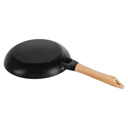 STAUB | PANS - Bratpfanne mit Holzgriff - Ø 240mm - Gusseisen - Schwarz