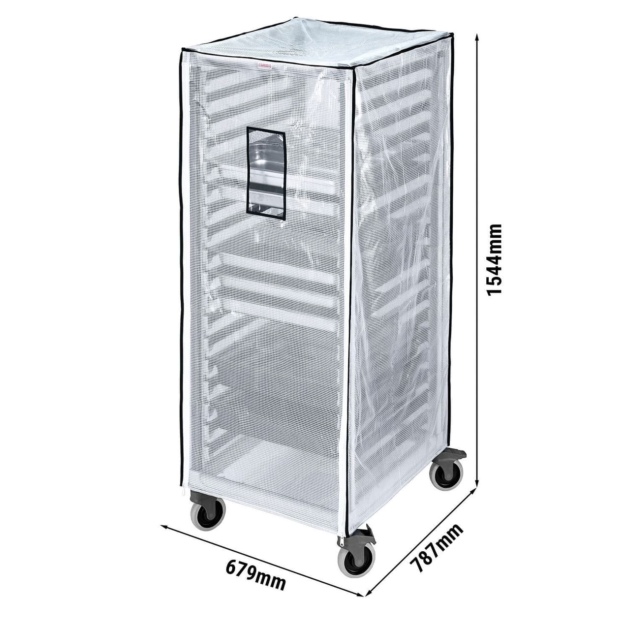 CAMBRO | Abdeckung aus Vinyl - für CAMSHELVING® Wagen 18x GN 2/1