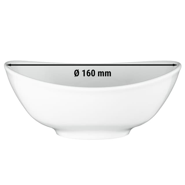 (4 Stück) SELTMANN WEIDEN | Suppenschale/ Bowl oval - 160mm