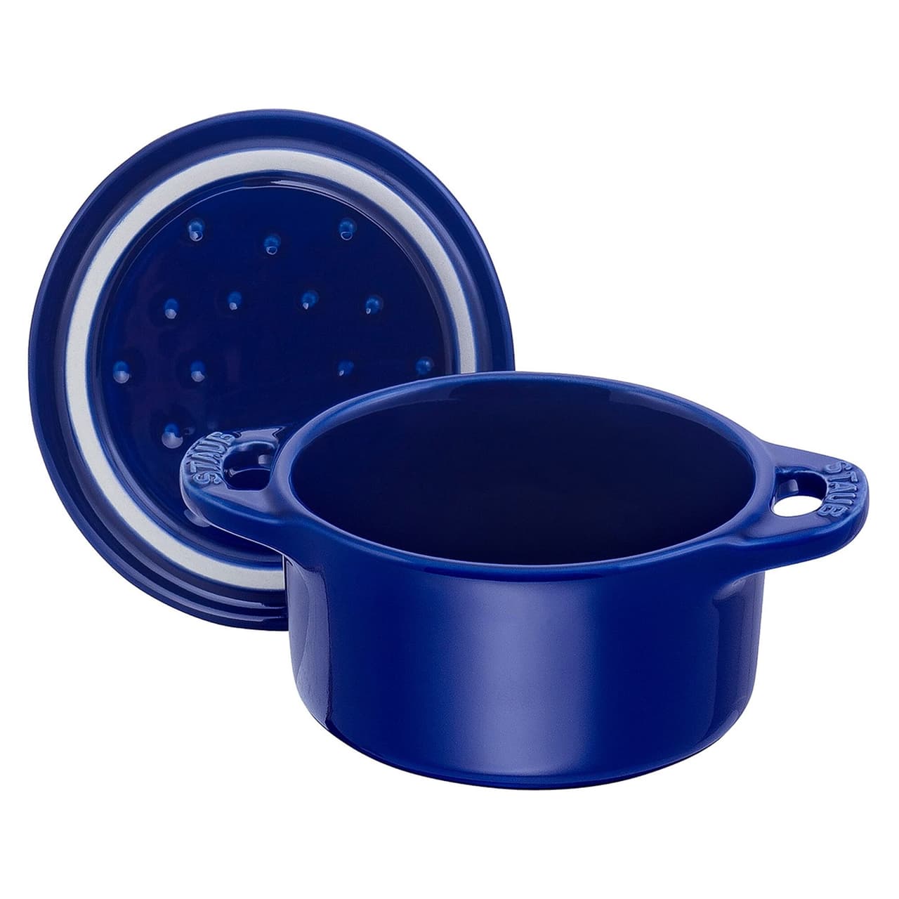 STAUB | CERAMIQUE - Mini Cocotte - Ø 100mm - rund - Keramik - Dunkelblau