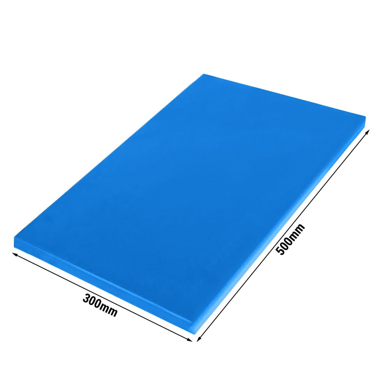 Schneidebrett - 300x500mm - Dicke 20mm - Blau